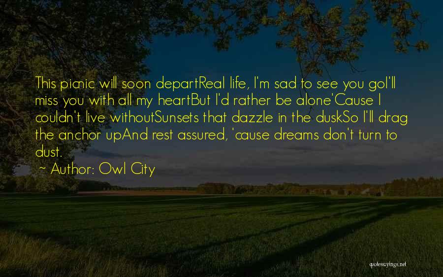 Alone But Sad Quotes By Owl City