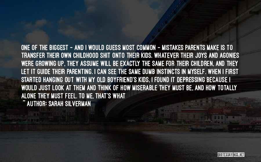 Alone Depressing Quotes By Sarah Silverman