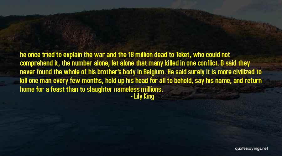 Alone In Millions Quotes By Lily King Alone In Millions Quotes By Lily King