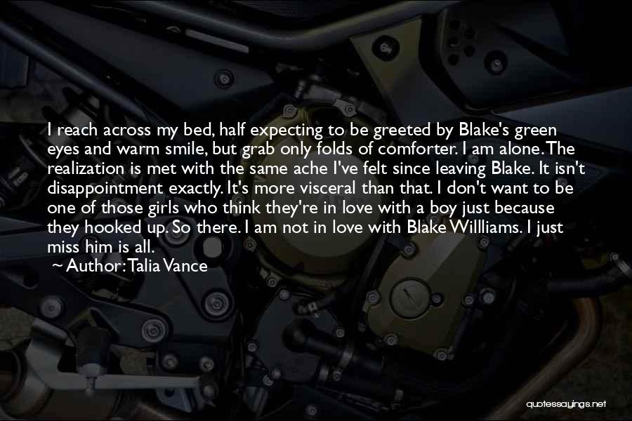 Alone In My Bed Quotes By Talia Vance