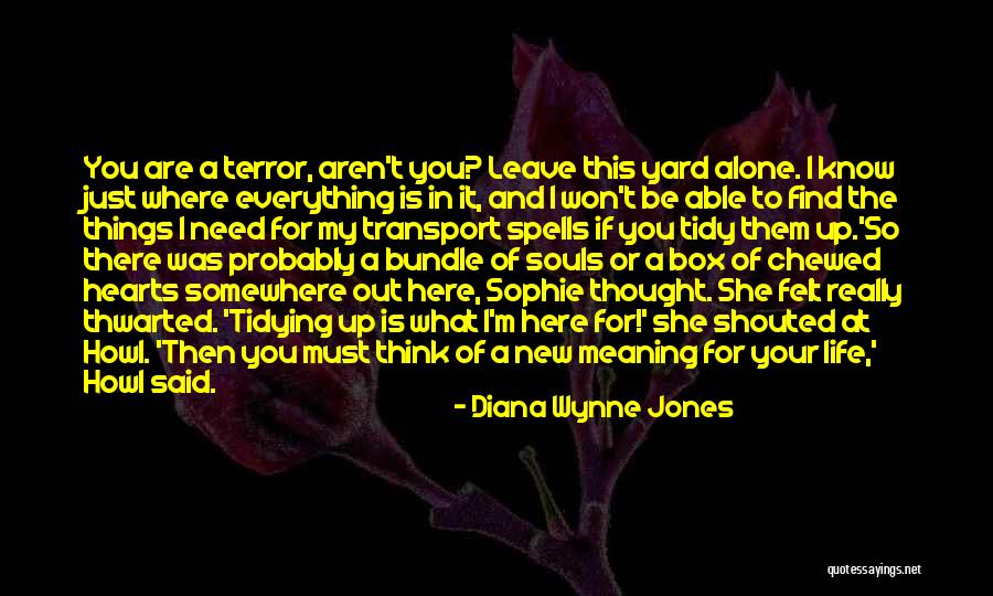 Alone In My Life Quotes By Diana Wynne Jones Alone In My Life Quotes By Diana Wynne Jones