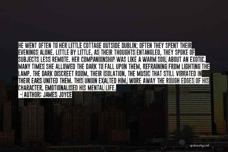 Alone In The Dark Quotes By James Joyce