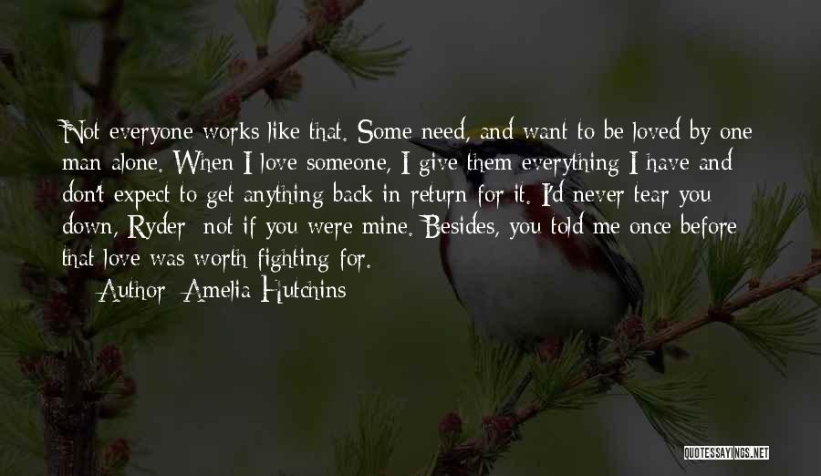 Alone Need Someone Quotes By Amelia Hutchins