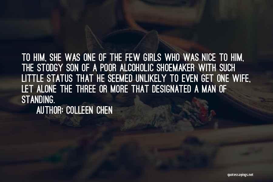 Alone Standing Quotes By Colleen Chen