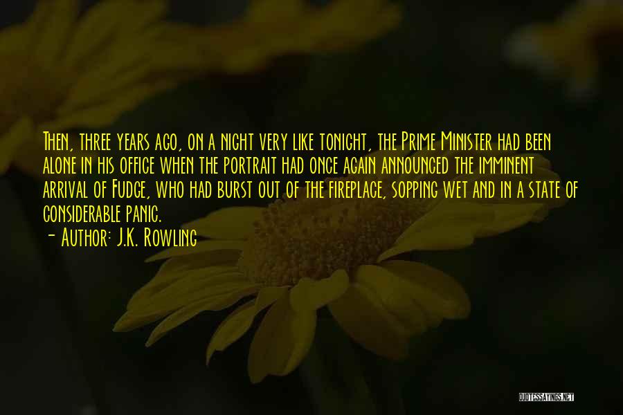 Alone Tonight Quotes By J.K. Rowling