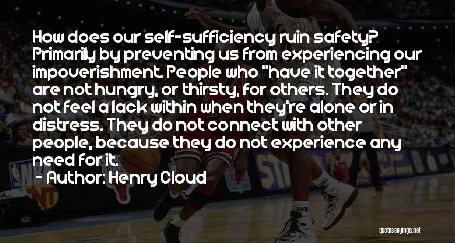 Alone Vs Together Quotes By Henry Cloud