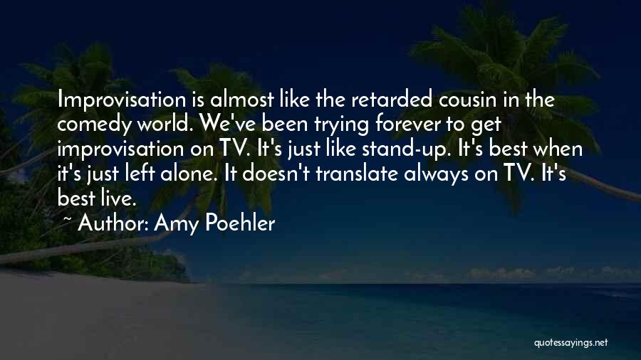 Alone We Stand Quotes By Amy Poehler