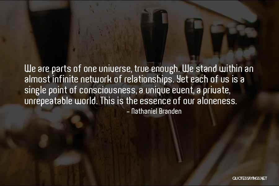 Aloneness Quotes By Nathaniel Branden