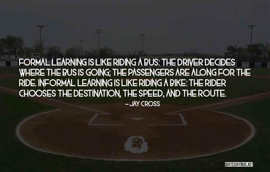 Along For The Ride Bike Quotes By Jay Cross Along For The Ride Bike Quotes By Jay Cross