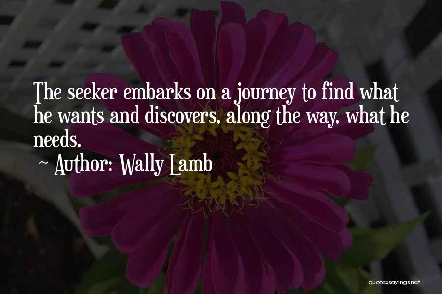 Along The Journey Quotes By Wally Lamb