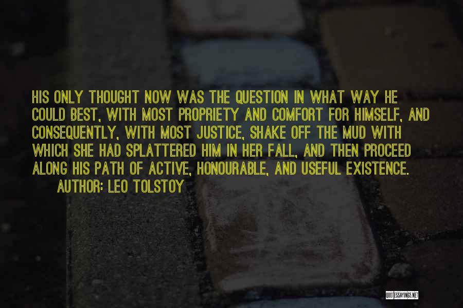 Along The Path Quotes By Leo Tolstoy