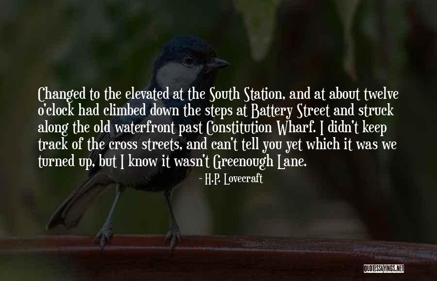 Along The Waterfront Quotes By H.P. Lovecraft Along The Waterfront Quotes By H.P. Lovecraft