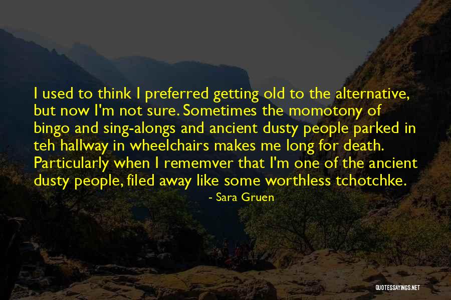 Alongs Quotes By Sara Gruen Alongs Quotes By Sara Gruen