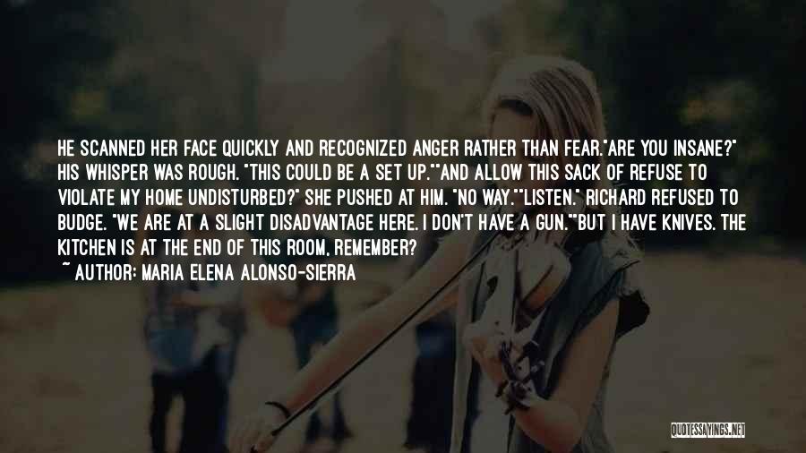 Alonso Quotes By Maria Elena Alonso-Sierra