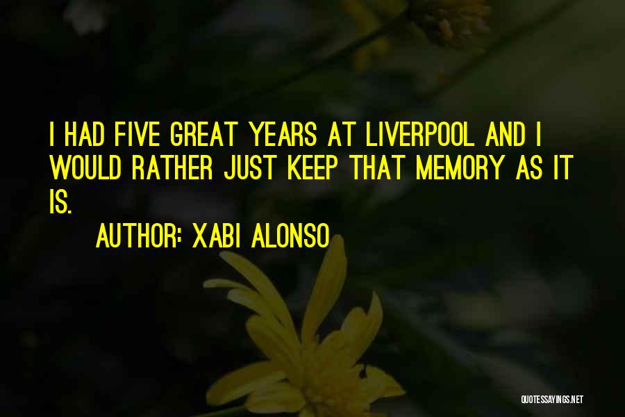 Alonso Quotes By Xabi Alonso