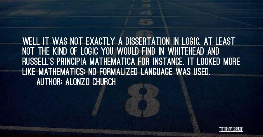 Alonzo Church Quotes 1453383