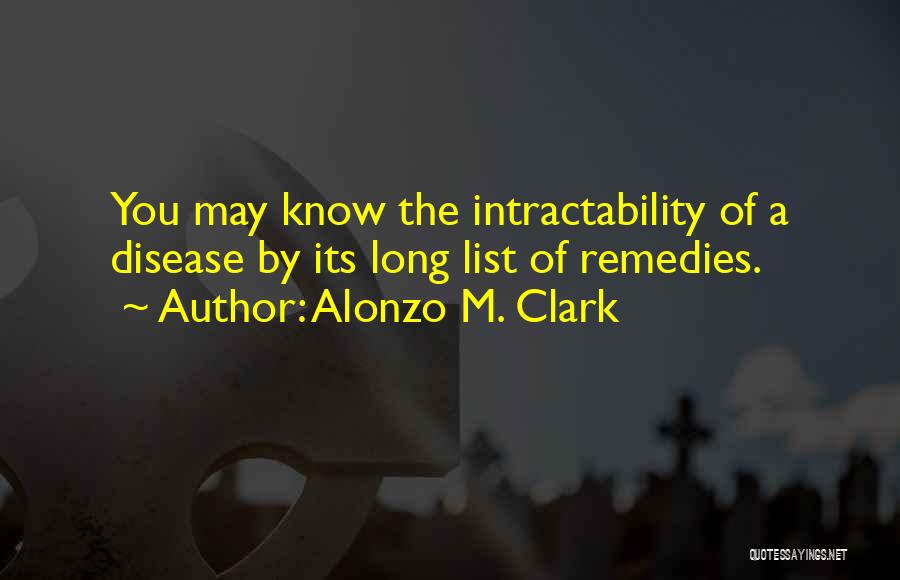 Alonzo M. Clark Quotes 839888