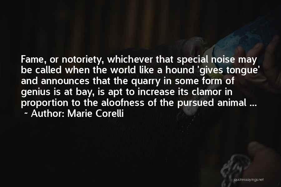 Aloofness Quotes By Marie Corelli