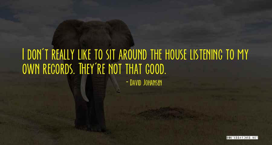 Alous Sport Quotes By David Johansen Alous Sport Quotes By David Johansen
