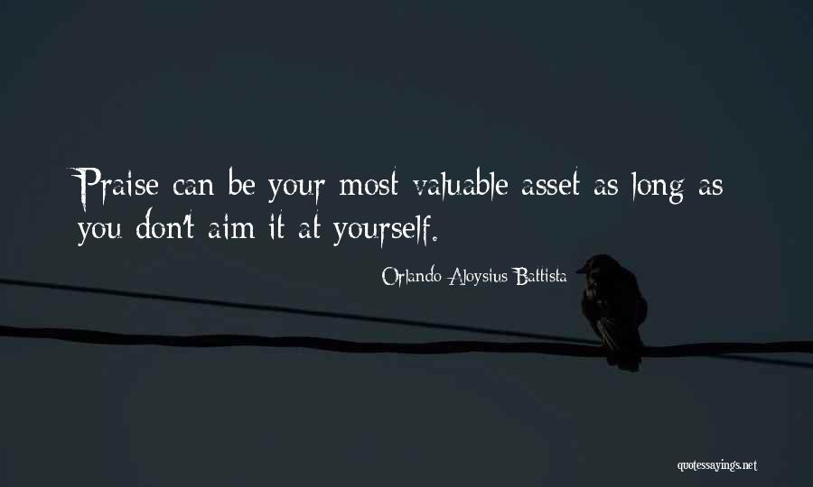 Aloysius Battista Quotes By Orlando Aloysius Battista Aloysius Battista Quotes By Orlando Aloysius Battista