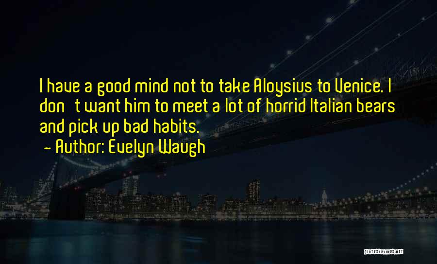 Aloysius Quotes By Evelyn Waugh