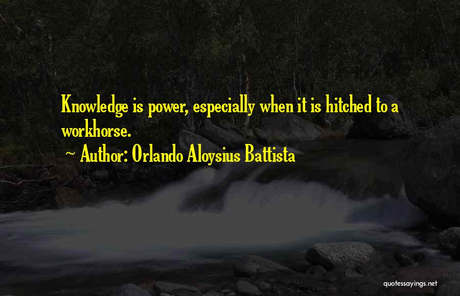 Aloysius Quotes By Orlando Aloysius Battista