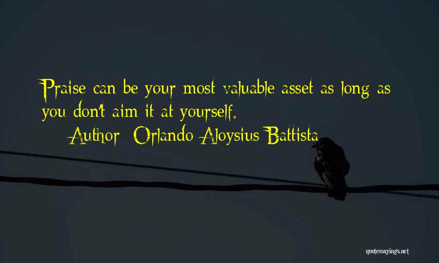 Aloysius Quotes By Orlando Aloysius Battista