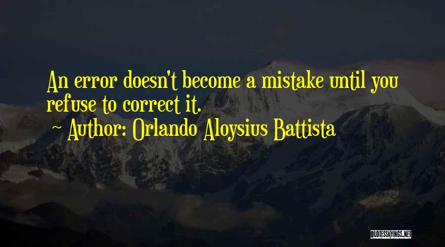 Aloysius Quotes By Orlando Aloysius Battista