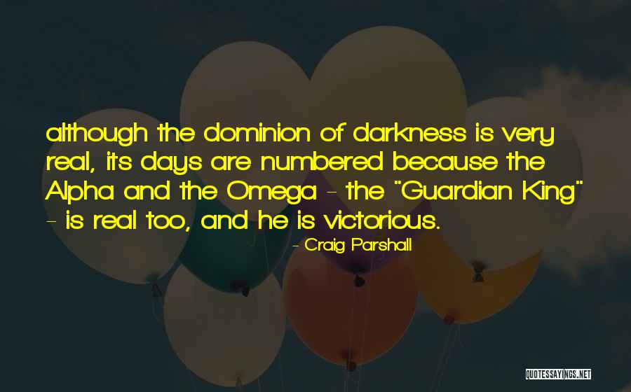 Alpha And Omega Quotes By Craig Parshall