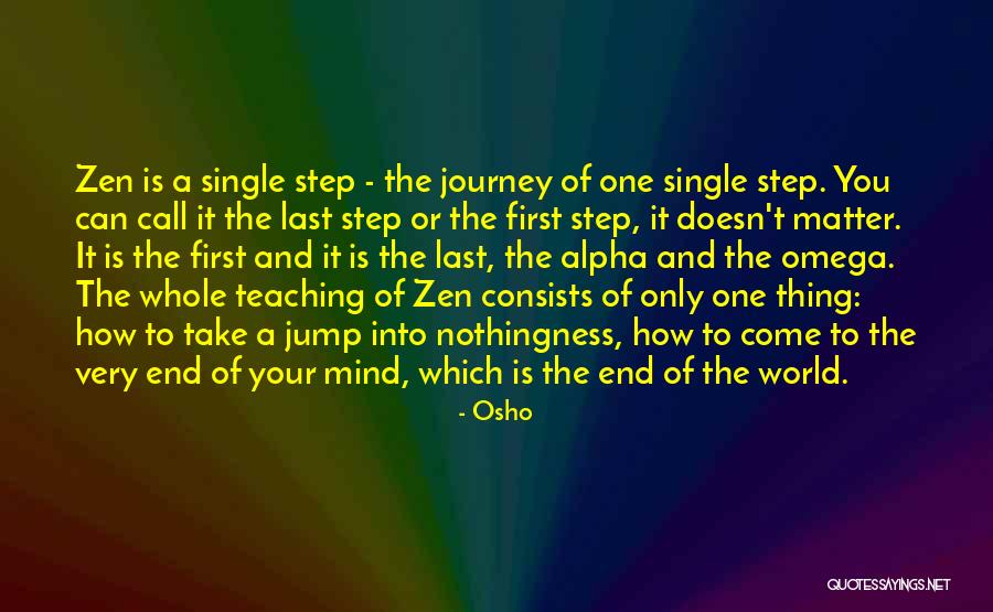 Alpha And Omega Quotes By Osho