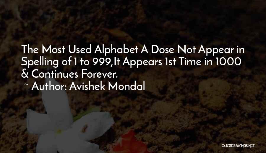 Alphabet Quotes By Avishek Mondal