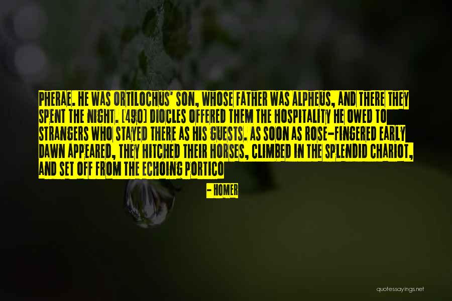 Alpheus Quotes By Homer Alpheus Quotes By Homer