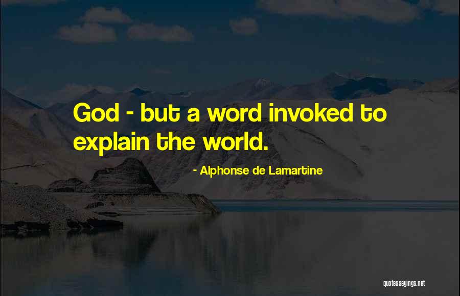 Alphonse Quotes By Alphonse De Lamartine