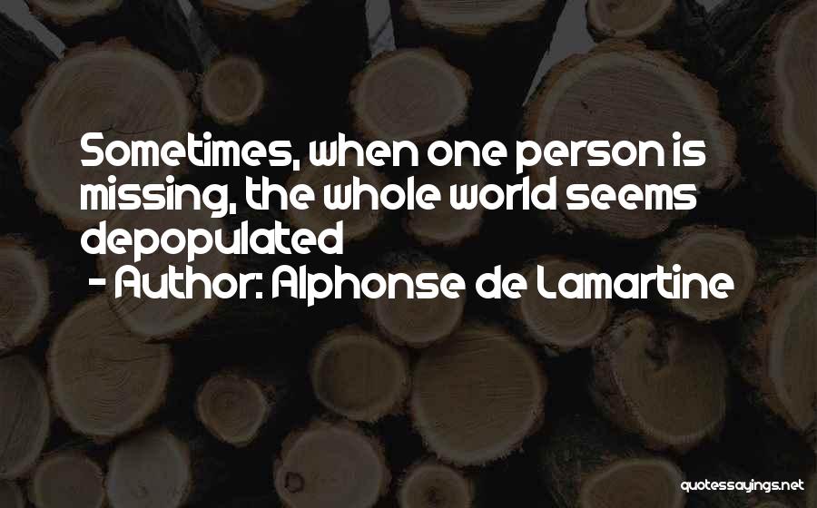 Alphonse Quotes By Alphonse De Lamartine