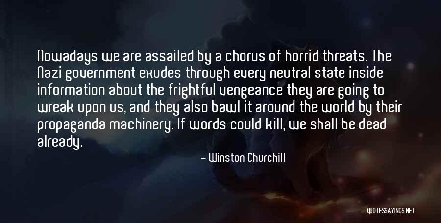 Already Dead Inside Quotes By Winston Churchill