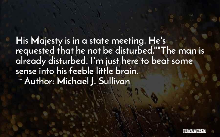 Already Disturbed Quotes By Michael J. Sullivan