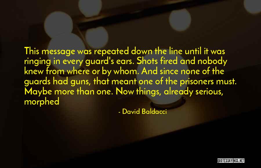 Already Knew Quotes By David Baldacci