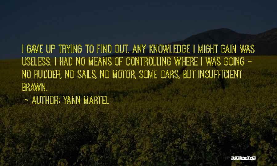 Alsoil Quotes By Yann Martel