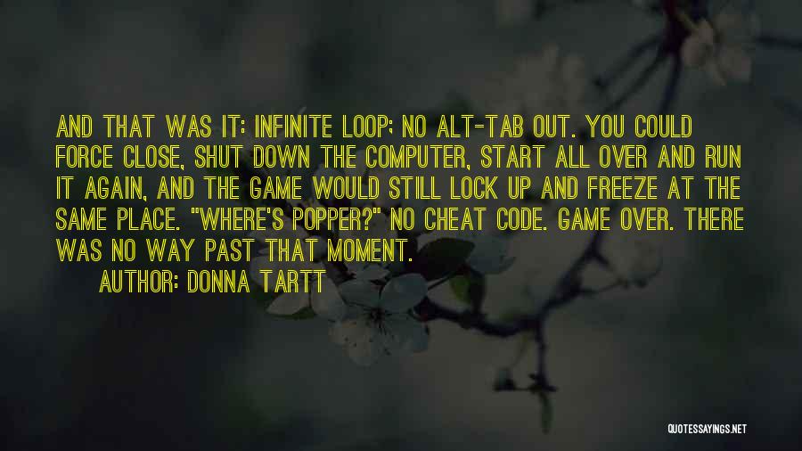 Alt.sysadmin.recovery Quotes By Donna Tartt