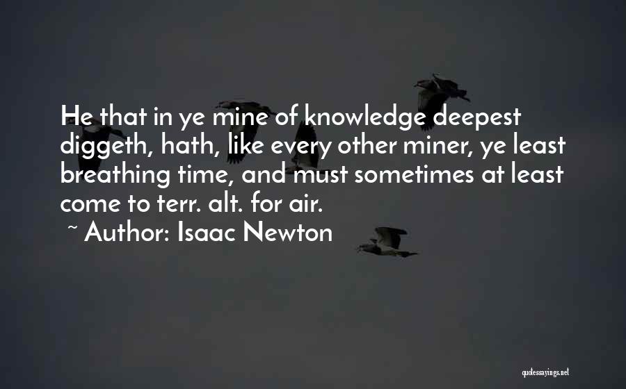 Alt.sysadmin.recovery Quotes By Isaac Newton