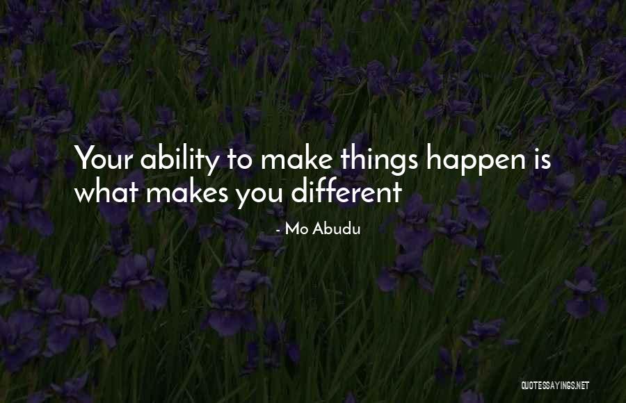 Altele Decat Quotes By Mo Abudu Altele Decat Quotes By Mo Abudu