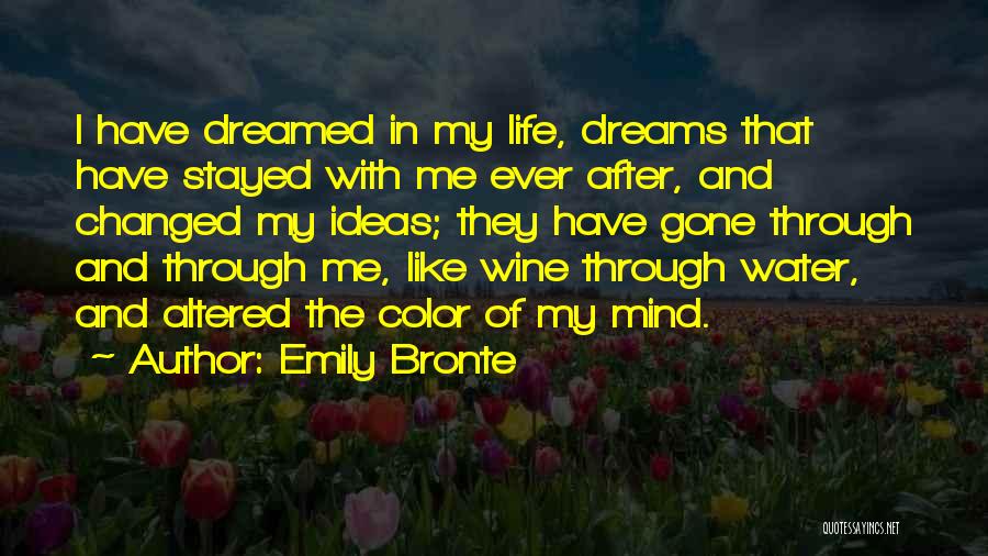 Altered Mind Quotes By Emily Bronte