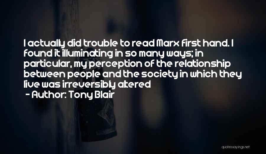 Altered Quotes By Tony Blair