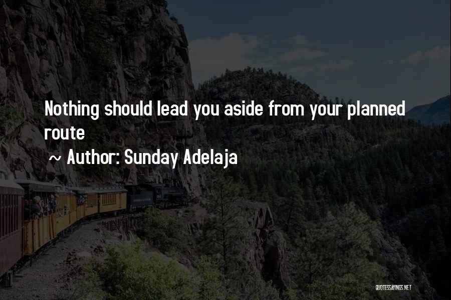 Alternative Route Quotes By Sunday Adelaja