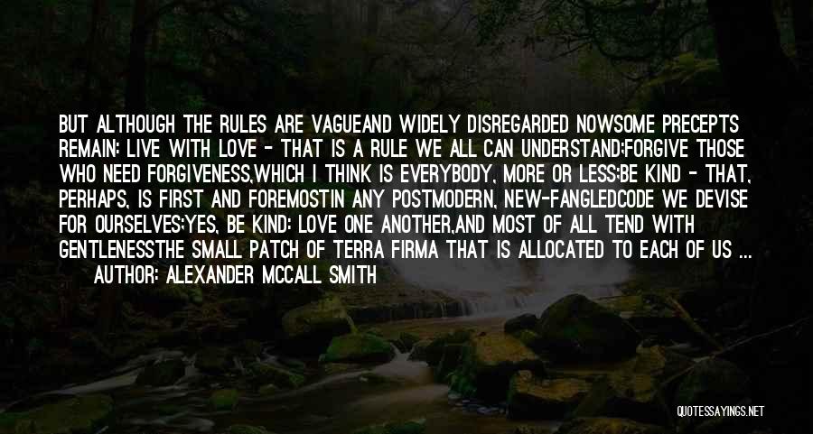 Although Quotes By Alexander McCall Smith