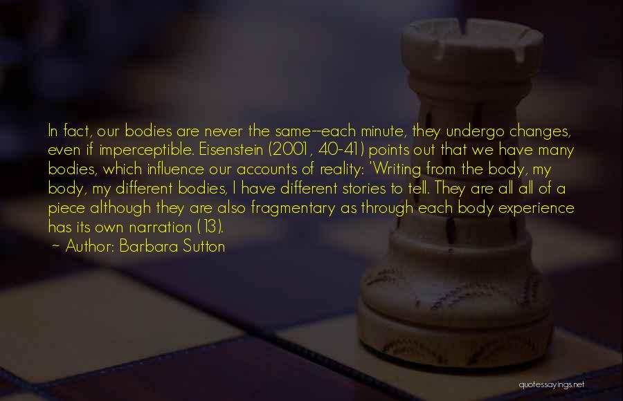 Although Quotes By Barbara Sutton