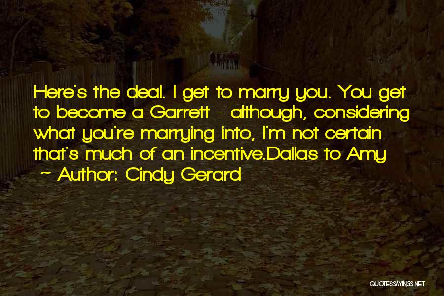 Although Quotes By Cindy Gerard