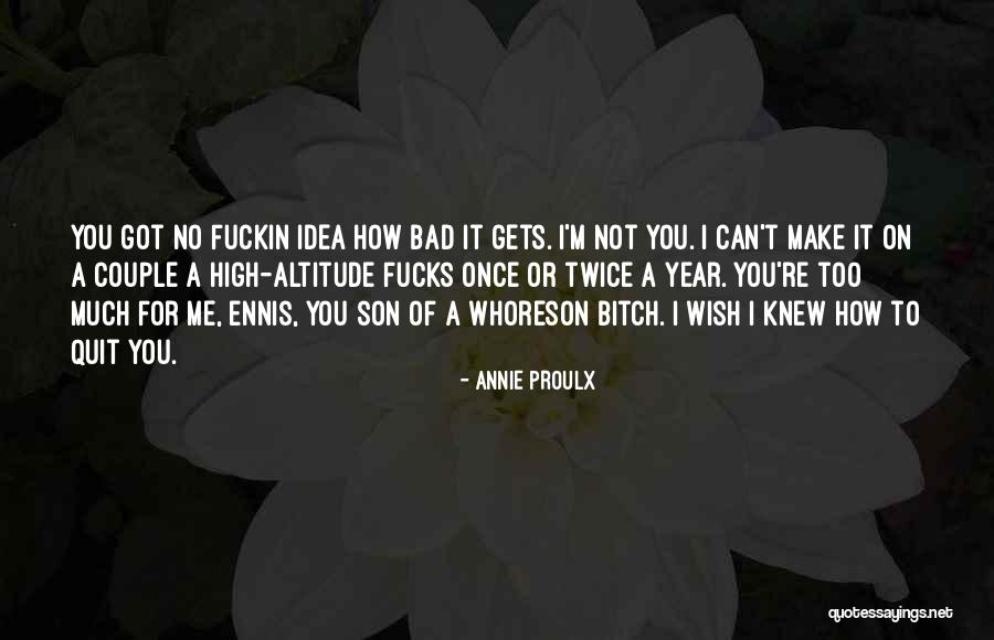 Altitude Quotes By Annie Proulx Altitude Quotes By Annie Proulx