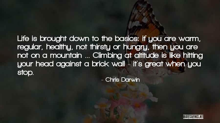 Altitude Quotes By Chris Darwin Altitude Quotes By Chris Darwin