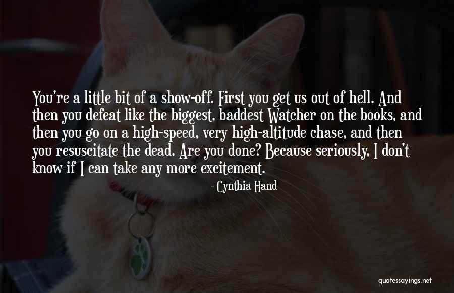 Altitude Quotes By Cynthia Hand